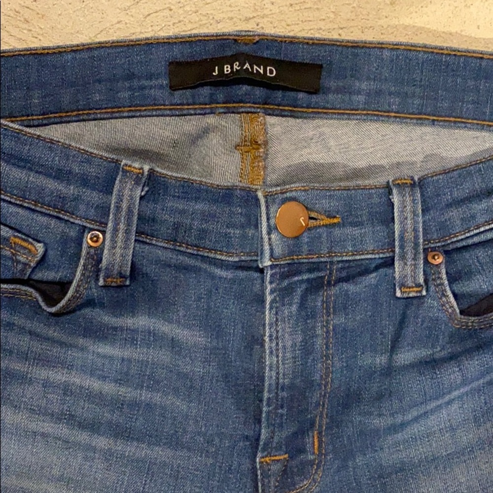 JBrand Midrise Rail straight jeans size 28